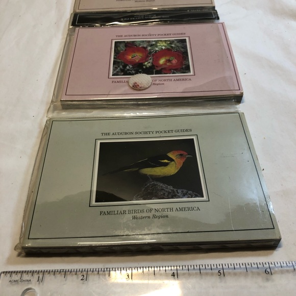 AUDUBON SOCIETY POCKET GUIDES Gift Set Western REGION/SLIP CASE By John Farrand - Picture 13 of 16